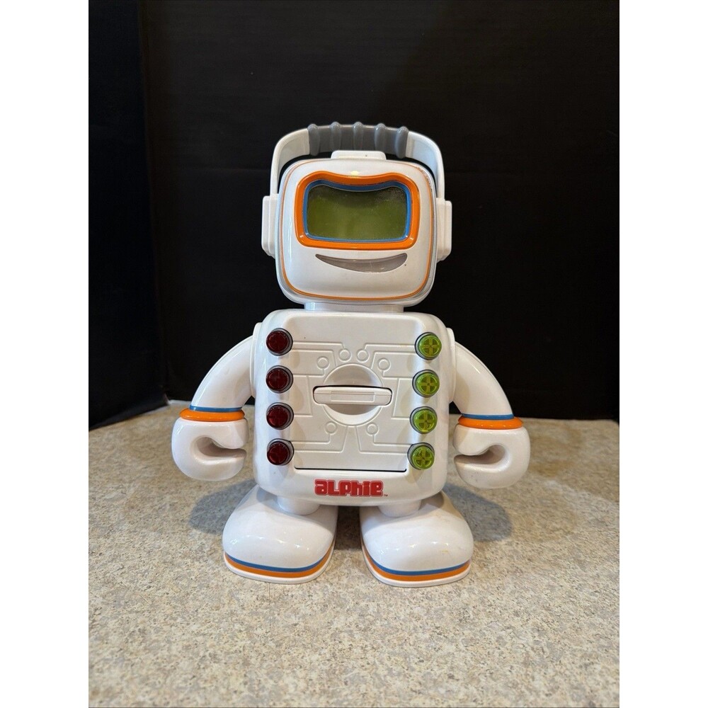 Hasbro Playskool Alphie Learning Robot 2009 with 30 cards works great! - Picture 5 of 7